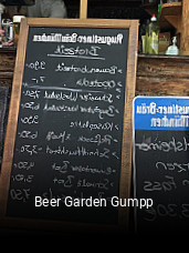 Beer Garden Gumpp online reservieren