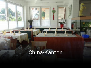 China-Kanton tisch buchen