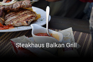 Steakhaus Balkan Grill online reservieren