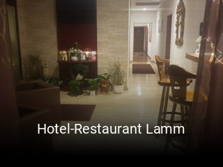 Hotel-Restaurant Lamm tisch reservieren