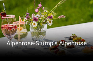 Alpenrose-Stump's Alpenrose tisch reservieren