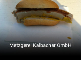 Jetzt bei Metzgerei Kalbacher GmbH einen Tisch reservieren