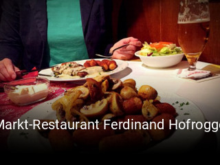 Markt-Restaurant Ferdinand Hofrogge tisch buchen