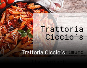 Jetzt bei Trattoria Ciccio`s einen Tisch reservieren