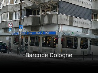Barcode Cologne tisch reservieren