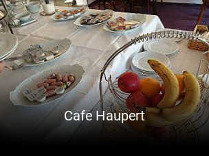 Cafe Haupert tisch reservieren