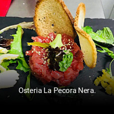 Jetzt bei Osteria La Pecora Nera. einen Tisch reservieren