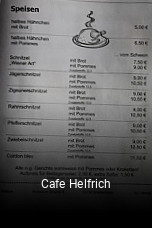 Jetzt bei Cafe Helfrich einen Tisch reservieren