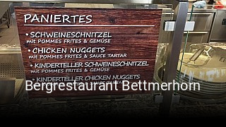 Bergrestaurant Bettmerhorn tisch buchen