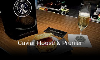 Caviar House & Prunier tisch reservieren
