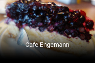 Cafe Engemann tisch reservieren