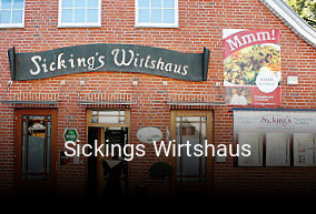 Sickings Wirtshaus online reservieren