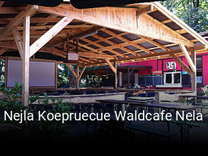 Jetzt bei Nejla Koepruecue Waldcafe Nela einen Tisch reservieren