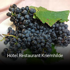 Hotel Restaurant Kriemhilde tisch reservieren