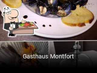 Gasthaus Montfort tisch buchen