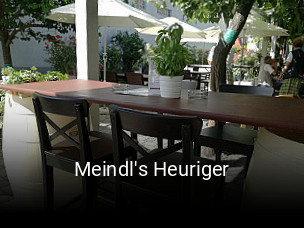 Jetzt bei Meindl's Heuriger einen Tisch reservieren