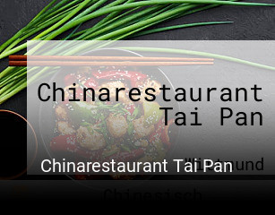 Chinarestaurant Tai Pan tisch buchen