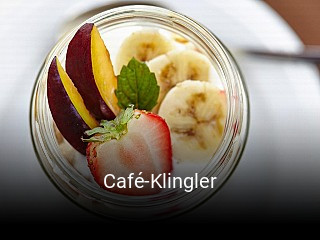 Café-Klingler tisch reservieren