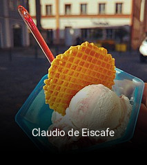 Claudio de Eiscafe tisch buchen