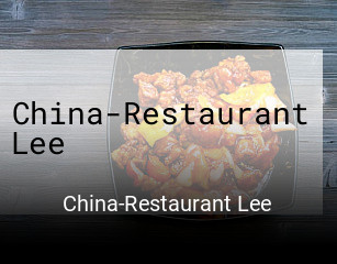 Jetzt bei China-Restaurant Lee einen Tisch reservieren