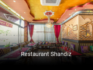 Restaurant Shandiz online reservieren