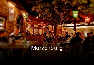 Marzenburg tisch reservieren