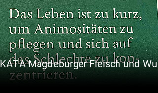 Jetzt bei DELIKATA Magdeburger Fleisch und Wurstwaren GmbH einen Tisch reservieren
