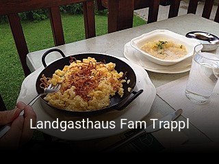 Landgasthaus Fam Trappl tisch reservieren