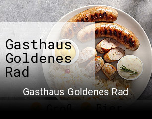 Gasthaus Goldenes Rad tisch reservieren