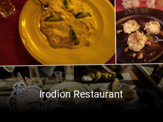 Jetzt bei Irodion Restaurant einen Tisch reservieren