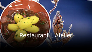 Restaurant L'Atelier online reservieren
