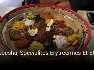 Habesha, Specialites Erytreennes Et Ethiopiennes tisch buchen