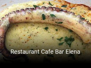 Jetzt bei Restaurant Cafe Bar Elena einen Tisch reservieren