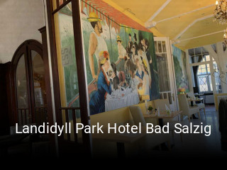 Landidyll Park Hotel Bad Salzig tisch buchen