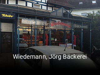 Wiedemann, Jörg Bäckerei online reservieren