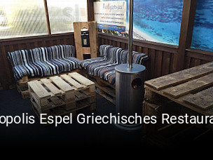 Akropolis Espel Griechisches Restaurant tisch reservieren
