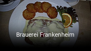 Jetzt bei Brauerei Frankenheim einen Tisch reservieren