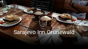 Jetzt bei Sarajevo Inn Grunewald einen Tisch reservieren