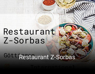 Jetzt bei Restaurant Z-Sorbas einen Tisch reservieren