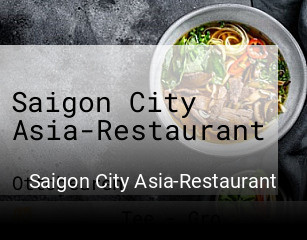 Saigon City Asia-Restaurant tisch buchen