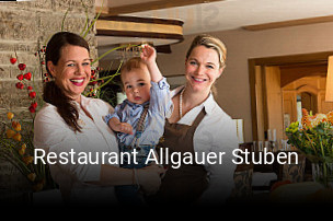 Restaurant Allgauer Stuben tisch reservieren