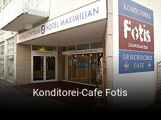 Jetzt bei Konditorei-Cafe Fotis einen Tisch reservieren