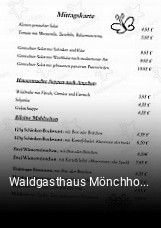 Waldgasthaus Mönchhof reservieren