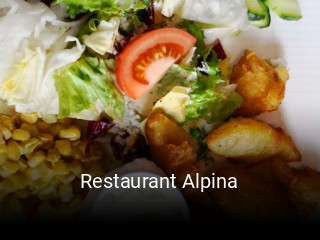Jetzt bei Restaurant Alpina einen Tisch reservieren