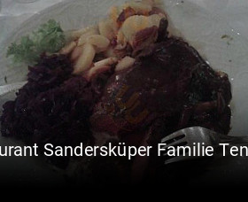 Restaurant Sandersküper Familie Tenhagen tisch buchen