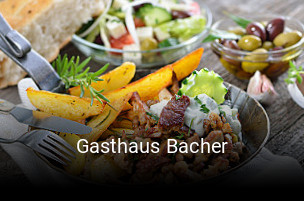 Gasthaus Bacher tisch reservieren