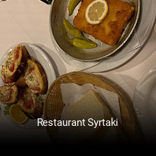 Restaurant Syrtaki tisch reservieren