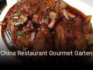 China Restaurant Gourmet Garten online reservieren