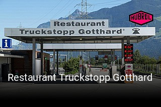 Restaurant Truckstopp Gotthard tisch buchen