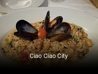 Jetzt bei Ciao Ciao City einen Tisch reservieren